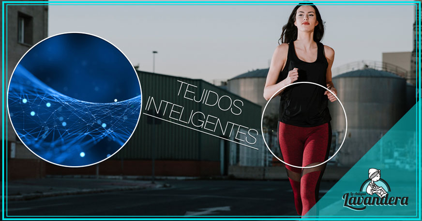 Limpia tejidos inteligentes con la lavandera