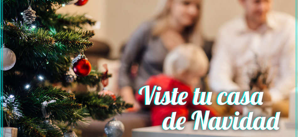 Viste tu casa de navidad