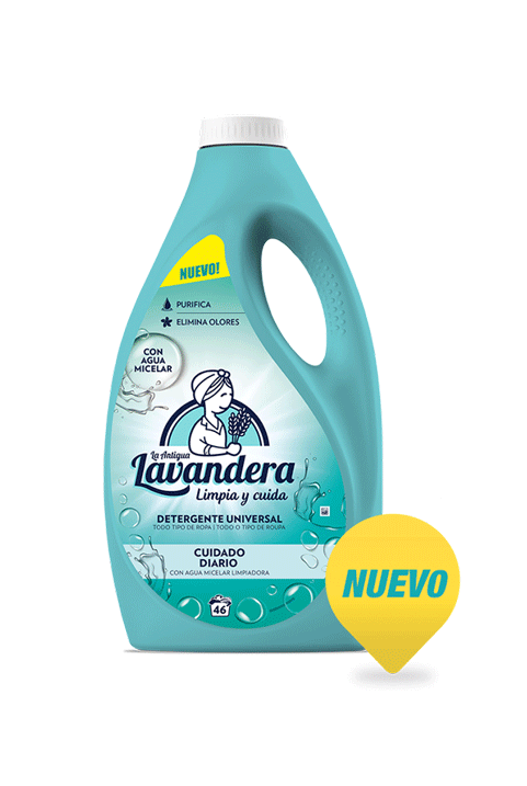 Detergente universal cuidado diaria con agua micelar - La Lavandera